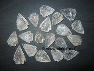 Show details for Crystal Quartz Arrowheads Picture of Crystal Quartz Arrowheads