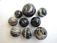 Show details for Black Sulemani agate  Balls Picture of Black Sulemani agate  Balls
