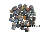 Show details for Blue Tiger Eye Tumbles Picture of Blue Tiger Eye Tumbles
