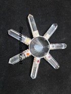 Show details for Crystal Quartz Energy Generator with Chakra cabs Picture of Crystal Quartz Energy Generator with Chakra cabs
