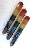 Show details for Chakra Bonded Double Terminated Massage Wands Picture of Chakra Bonded Double Terminated Massage Wands