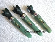 Show details for Green Aventurine Chakra angels wands Picture of Green Aventurine Chakra angels wands