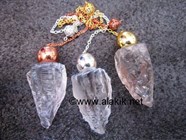 Show details for Raw Crystal Quartz BGS Modular Pendulum Picture of Raw Crystal Quartz BGS Modular Pendulum