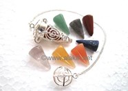 Show details for Chakra Choko Reiki Small Chamber Pendulum With Chakra Picture of Chakra Choko Reiki Small Chamber Pendulum With Chakra