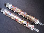 Show details for Chakra Orgone Healing Wands with Engraved Usai Symbols Picture of Chakra Orgone Healing Wands with Engraved Usai Symbols