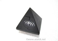 Show details for Black Obsidian Embossed USUI Reiki Pyramids  Picture of Black Obsidian Embossed USUI Reiki Pyramids