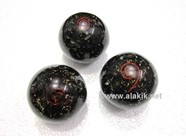 Show details for Black Tourmaline Orgone Balls Picture of Black Tourmaline Orgone Balls