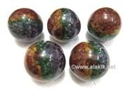 Show details for Chakra Layer orgone Balls Picture of Chakra Layer orgone Balls