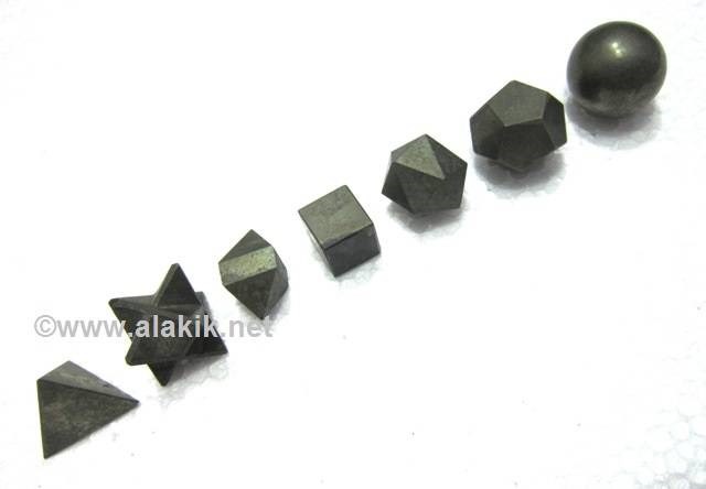Show details for Pyrite 7pcs Geometry set Picture of Pyrite 7pcs Geometry set