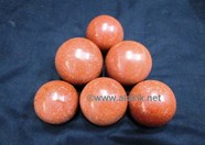 Show details for Brown Sunstone Balls Picture of Brown Sunstone Balls