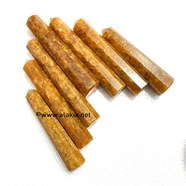 Show details for Golden Quartz Obelisk Picture of Golden Quartz Obelisk