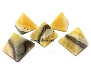 Show details for Zebra Calcite Big Pyramids Picture of Zebra Calcite Big Pyramids