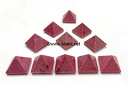 Show details for Pink Petrified Wood Pyramids 25-28mm Picture of Pink Petrified Wood Pyramids 25-28mm