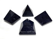 Show details for Blue Sandstone Big Pyramids Picture of Blue Sandstone Big Pyramids