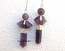 Picture of Amethyst 3piece Herkimer Pendulum, Picture 1