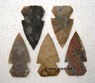 Picture of Neolithic Dover Flint Arrowhead, Picture 1