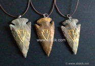 Picture of Engrave Arrowhead Necklace
