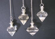 Picture of Diamond Pendulum Silver plated