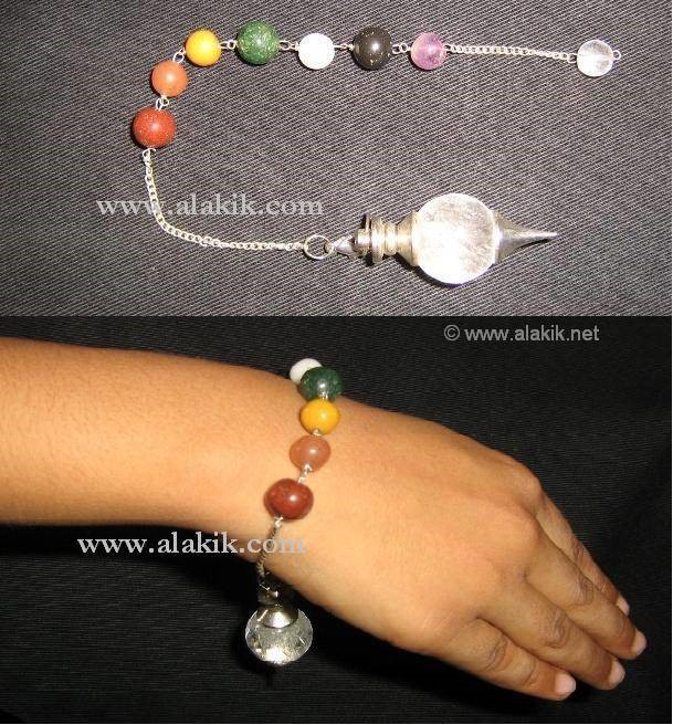 Picture of Chakra Ball Pendulum cum Bracelet