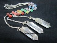 Picture of Natural Pencil with Chakra chain pendulum