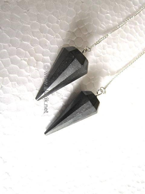 Picture of Hematite Faceted Pendulum