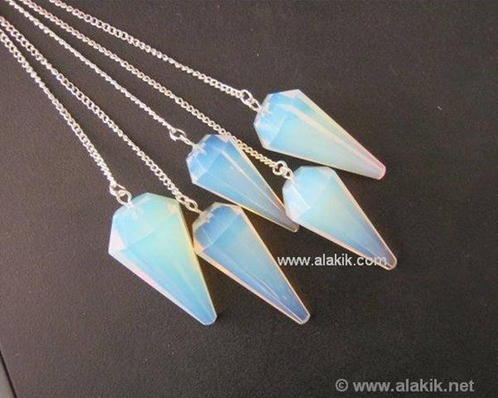 Picture of Opalite Faceted Pendulum