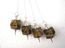 Picture of Tiger Eye Engrave Scaral Sanskrit Pendulum, Picture 1
