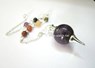 Picture of Amethyst Ball Pendulum with chakra Chain, Picture 1