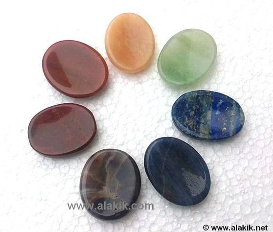 Picture of Chakra Worry stone set