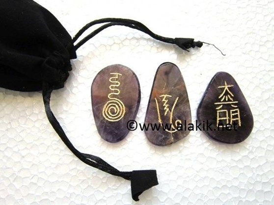 Picture of Amethyst Reiki 1 & 2 Set