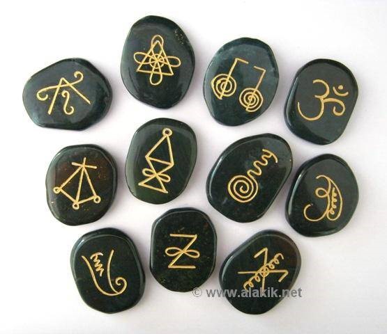 Picture of Black Jasper Karuna Reiki Set