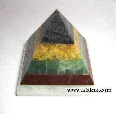 Picture of Gemstone bonded Pyramids