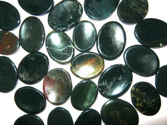 Picture of Blood stone Worry stone