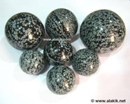 Picture of Snowflake Obsidian Balls