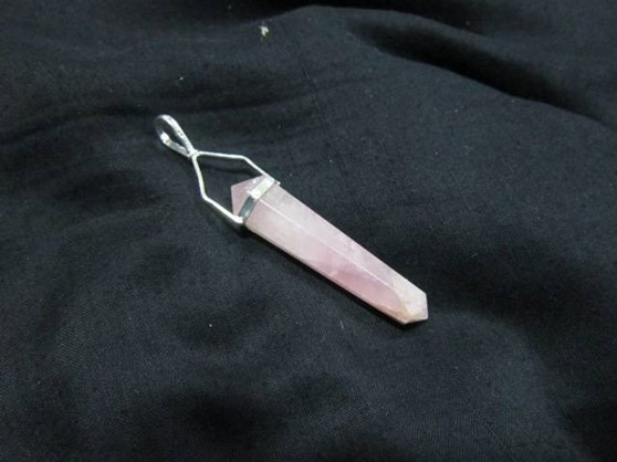 Picture of Rose Quartz Double point pendant