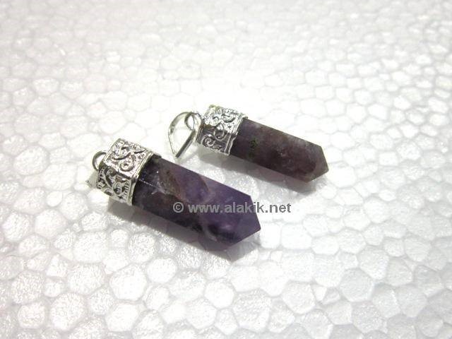 Picture of Amethyst Cap pencil pendant