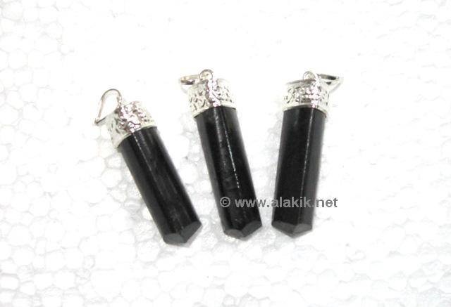 Picture of Black Tourmaline Pencil Pendant