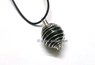 Picture of Black Tourmaline Tumble Spring Cage Pendant, Picture 1