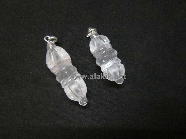 Picture of Crystal Quartz Dorje Pendant 