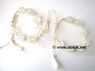 Picture of Crystal Quartz Netted Tumble Drawstring Bracelet, Picture 1