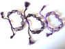 Picture of Amethyst Netted Tumble Drawstring Bracelet, Picture 1