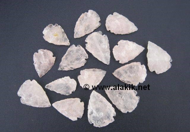 Picture of Rose Quartz Arrowheads