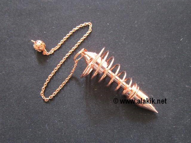 Picture of Big Bronze Coil Cage Pendulum