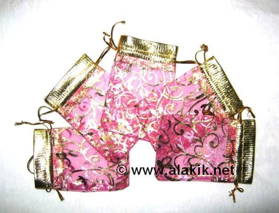Picture of Satin Pouch Pink (Small)