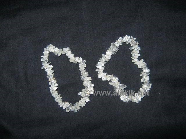 Picture of Crystal Quartz Chip Bracelet