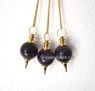 Picture of Amethyst Golden Ball Pendulum, Picture 1