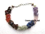 Picture of Chakra Chips Fuse-Wire Bracelet