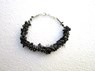 Picture of Black Tourmaline Chips-Fusewire Bracelet, Picture 1