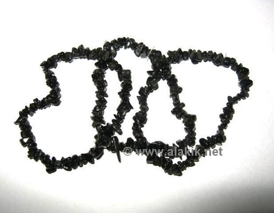 Picture of Black tourmaline chips bracelet