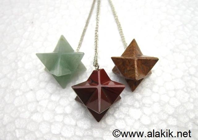 Picture of Mix Merkaba Star Pendulum